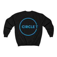 Load image into Gallery viewer, Circle T Unisex Heavy Blend™ Crewneck Sweatshirt Black