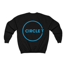 Load image into Gallery viewer, Circle T Unisex Heavy Blend™ Crewneck Sweatshirt Black
